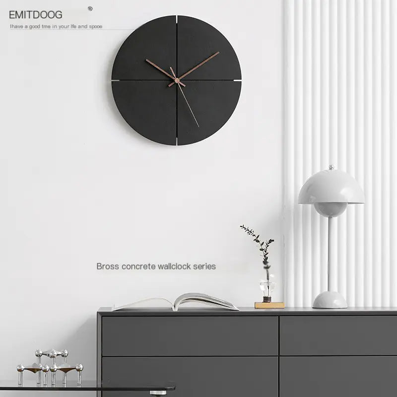 Blackhaus - Black Shaped Wall Clock