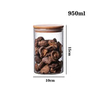 Roomsy Glass - Borosilicate Glass Storage Jar