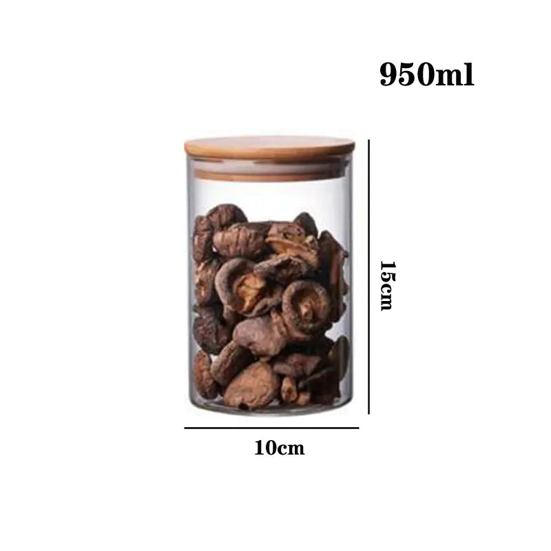 Roomsy Glass - Borosilicate Glass Storage Jar