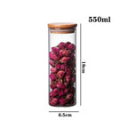 Roomsy Glass - Borosilicate Glass Storage Jar