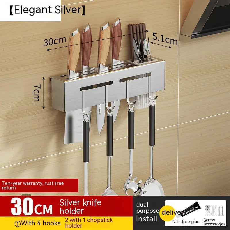 Blackhaus - Wall Mounted Utensil Storage Rack