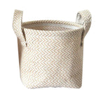 Natural Linen Storage Basket