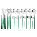 Roomsy Colorful - Matte Stainless Steel Cutlery Set