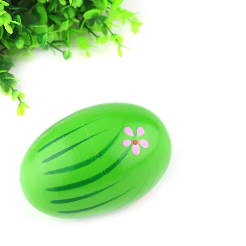 Wooden Egg Shaker Toy