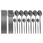 Roomsy Colorful - Matte Stainless Steel Cutlery Set