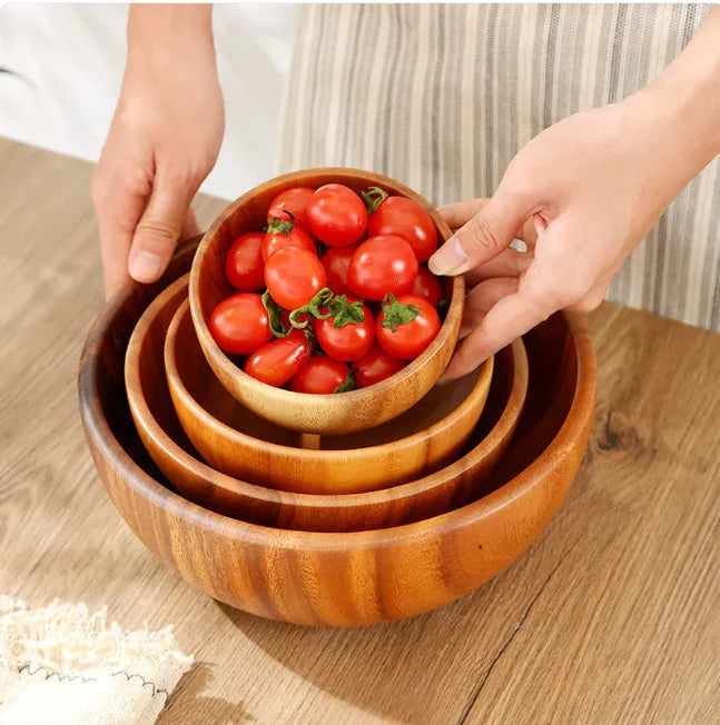 Woodhaus - Natural Wood Multi-Purpose Bowls