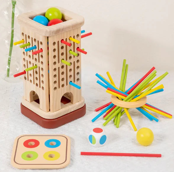 Woodhaus Toys - Tumbling Ball Game
