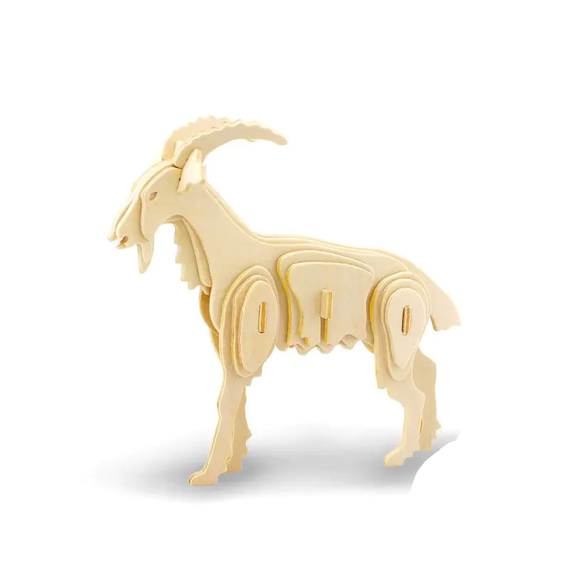 Wooden 3D Animal Puzzles