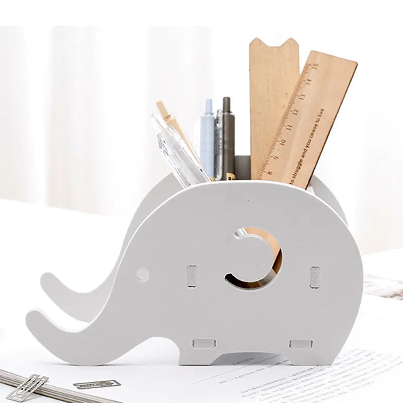 Wooden Mini Animal Desk Organiser