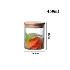 Roomsy Glass - Borosilicate Glass Storage Jar