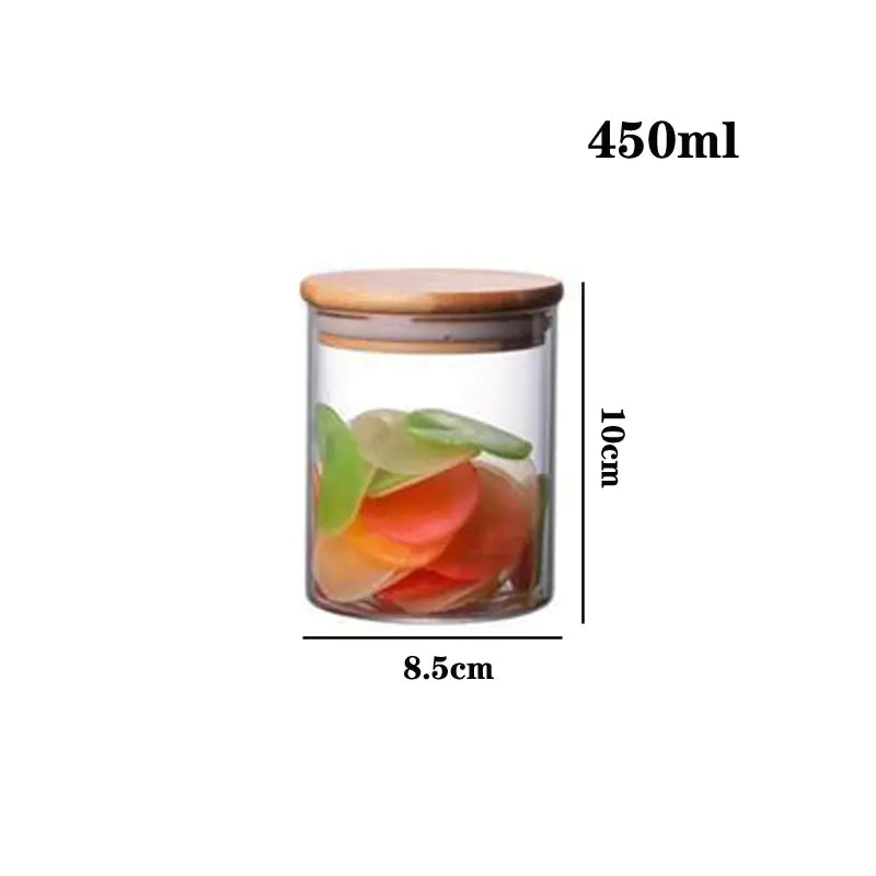Roomsy Glass - Borosilicate Glass Storage Jar