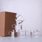 Roomsy Glass - Small Borosilicate Glass Cup Set