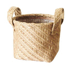 Natural Linen Storage Basket
