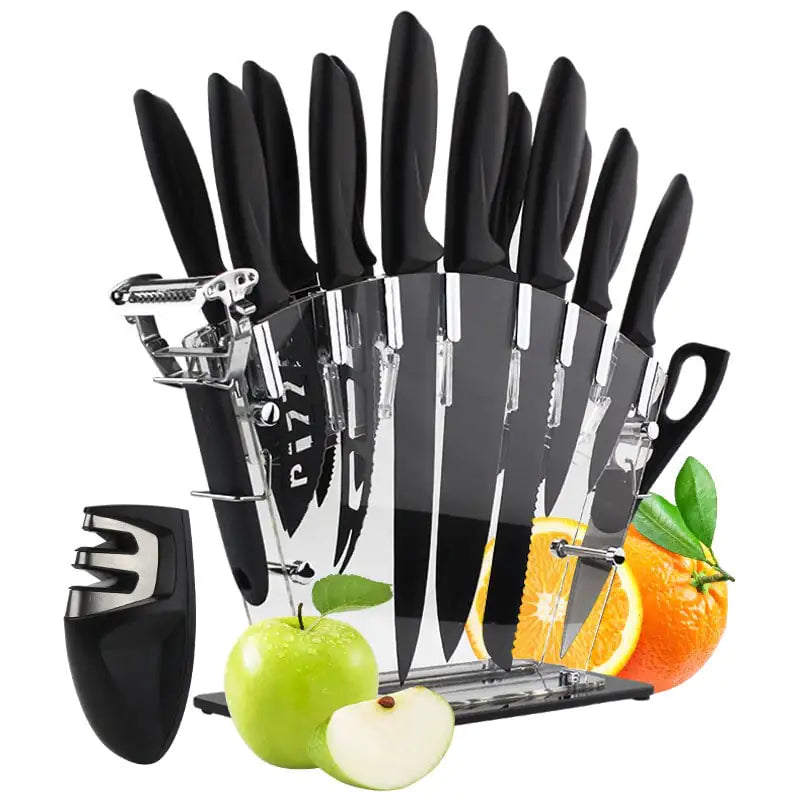 Blackhaus - 17-piece Stainless Steel Knife and Utensil Set