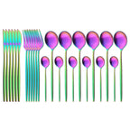 Roomsy Colorful - Matte Stainless Steel Cutlery Set