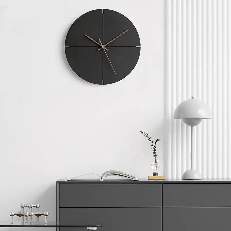 Blackhaus - Black Shaped Wall Clock