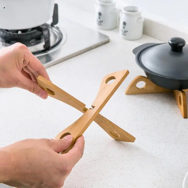 Woodhaus - Bamboo Pot Stand