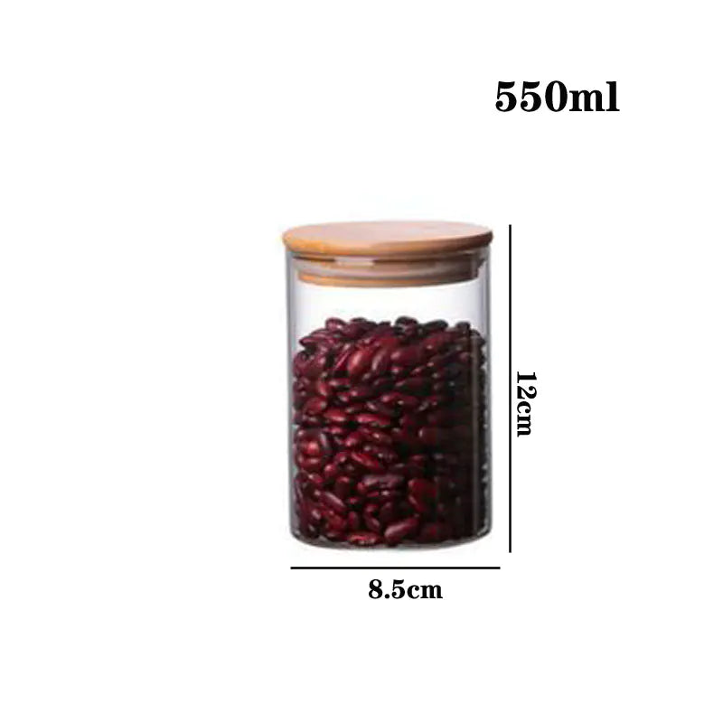 Roomsy Glass - Borosilicate Glass Storage Jar