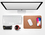 Elec - Wood Effect Wireless Charging Mouse Pad