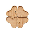 Wooden Jigsaw Snack Plate