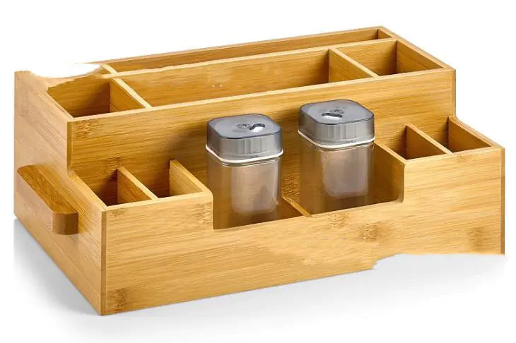 Woodhaus - Wooden Multifunctional Storage Kitchen Rack