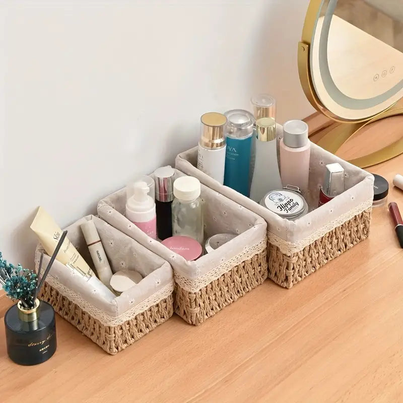 Woodhaus - Hand-woven Storage Basket Set