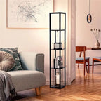 Blackhaus - Freestanding Lamp with Shelf