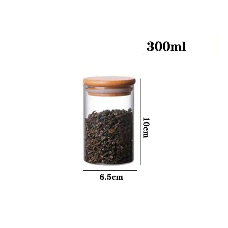 Roomsy Glass - Borosilicate Glass Storage Jar