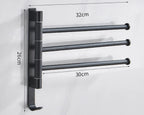 Blackhaus - Rotating Metal Towel Rack