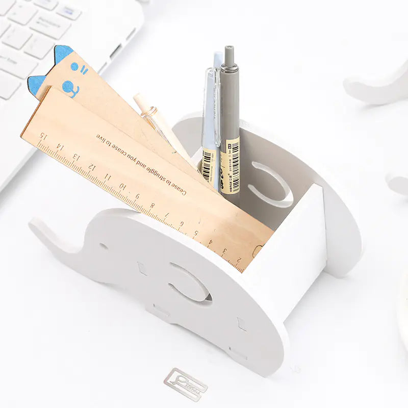 Wooden Mini Animal Desk Organiser