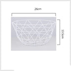 Blackhaus - Metal Geometric Fruit Basket