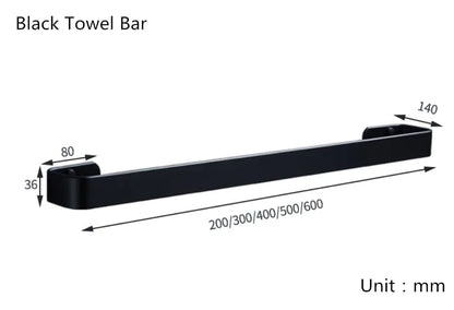 Blackhaus -  Aluminum Towel Rack