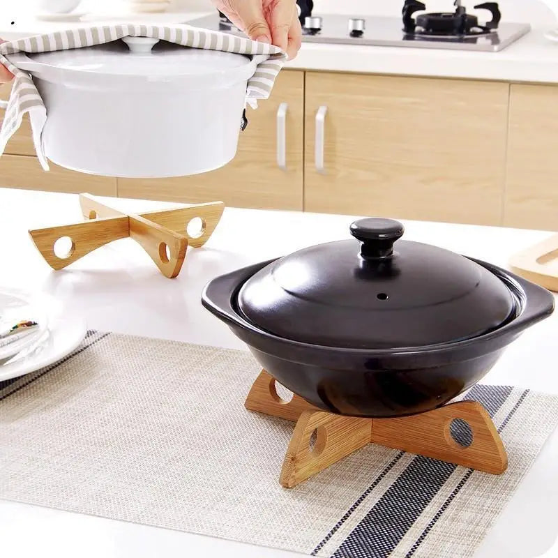 Woodhaus - Bamboo Pot Stand