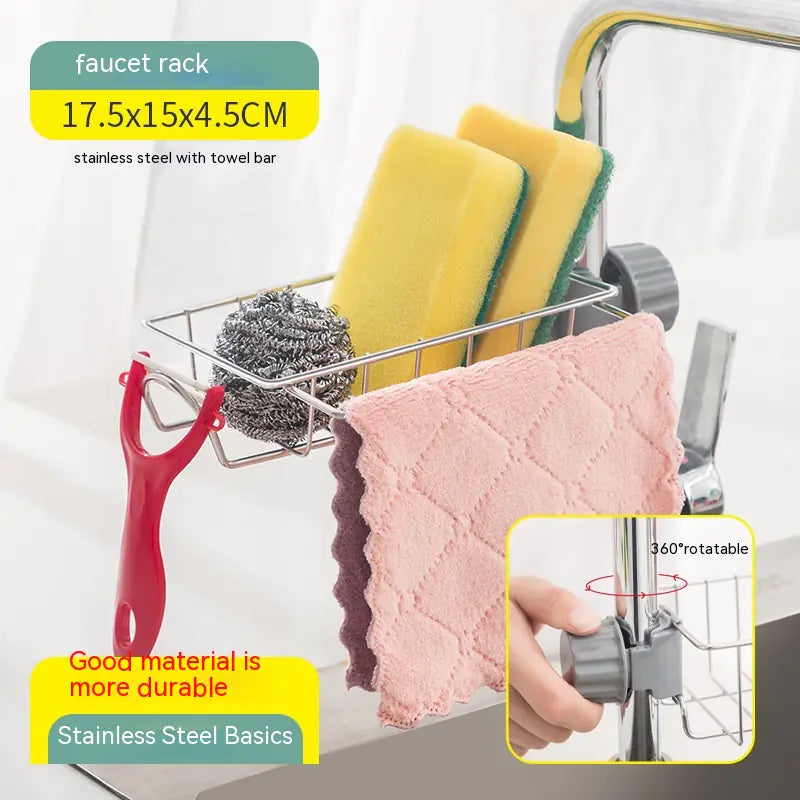 Steel Faucet Rack