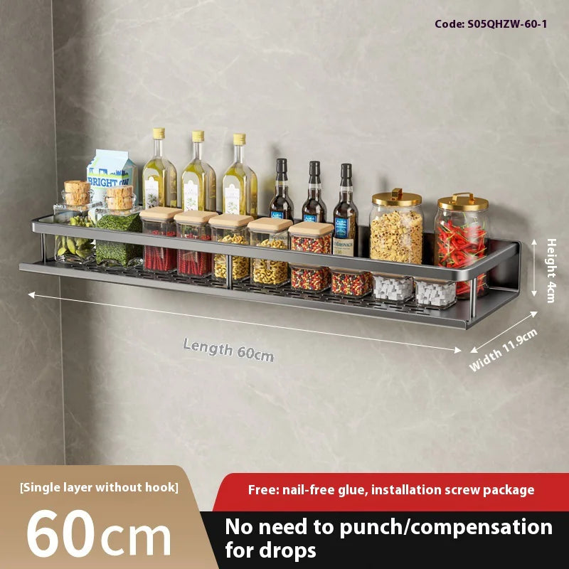 Blackhaus - Metal Jar & Spice Rack