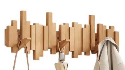 Woodhaus - Wooden Piano Coat Rack