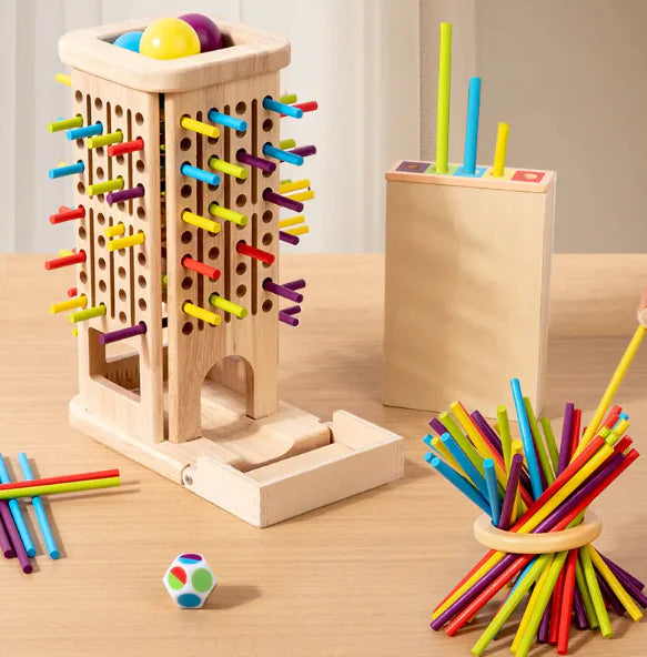 Woodhaus Toys - Tumbling Ball Game