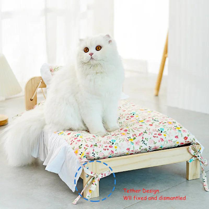 Woodhaus - Wooden Cat Bed