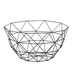 Blackhaus - Metal Geometric Fruit Basket
