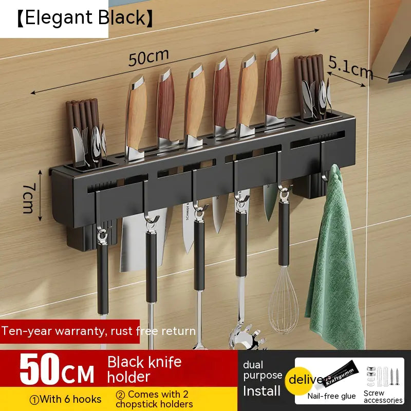 Blackhaus - Wall Mounted Utensil Storage Rack