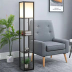 Blackhaus - Freestanding Lamp with Shelf