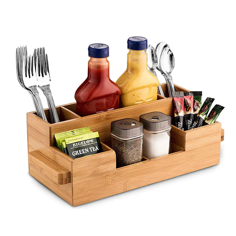 Woodhaus - Wooden Multifunctional Storage Kitchen Rack