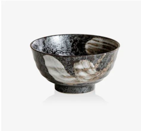 Japanese Handmade Mino Yaki Rice Bowl - Ceramics
