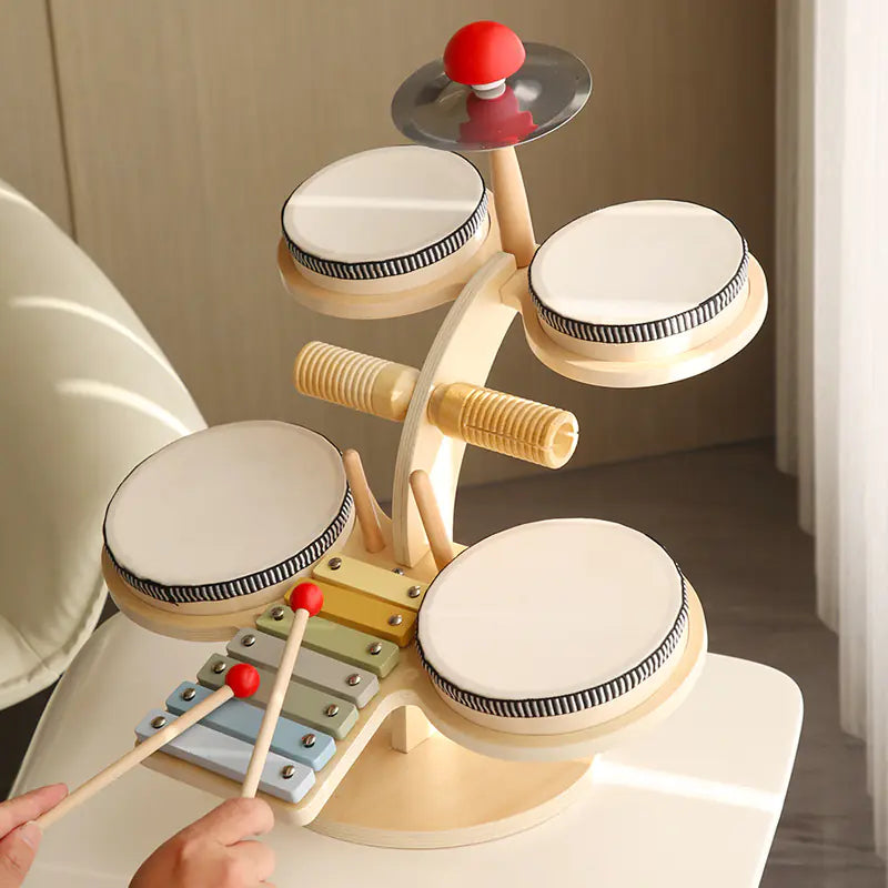 Woodhaus Tots - Wooden Music Station
