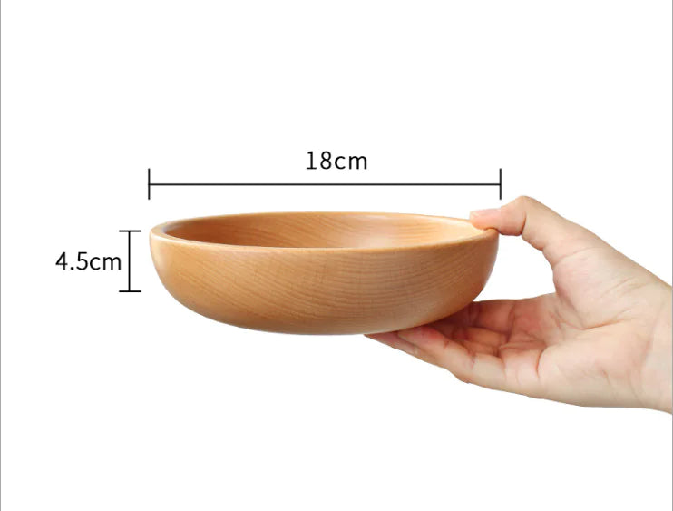 Woodhaus - Wooden Korean & Japanese Style Salad Bowl