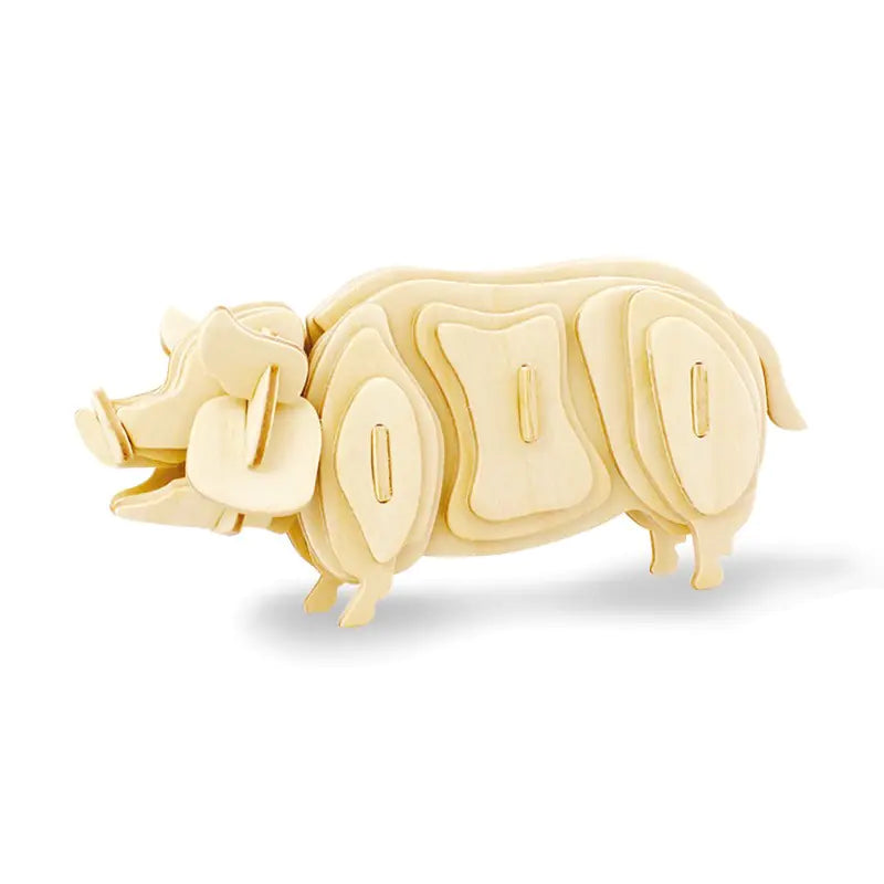 Wooden 3D Animal Puzzles