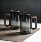 Blackhaus - Smoky Grey Borosilicate Glass Cup Set