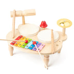 Woodhaus Tots - Wooden Mini Music Station