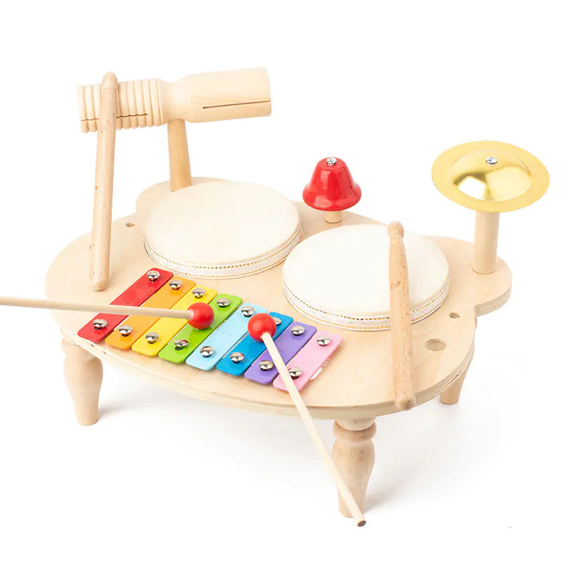 Woodhaus Tots - Wooden Mini Music Station