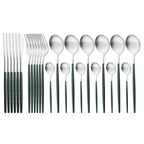 Roomsy Colorful - Matte Stainless Steel Cutlery Set